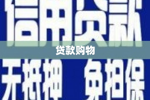 张家界贷款购物