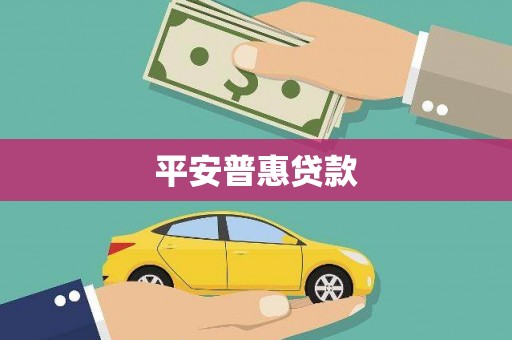 张家界平安普惠贷款