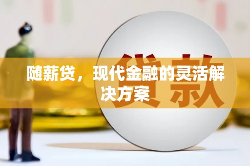 张家界随薪贷，现代金融的灵活解决方案