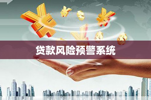 张家界贷款风险预警系统