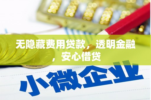 张家界无隐藏费用贷款，透明金融，安心借贷