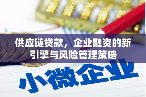 张家界供应链贷款，企业融资的新引擎与风险管理策略
