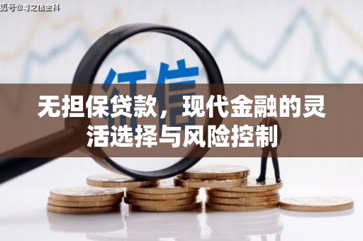 张家界无担保贷款，现代金融的灵活选择与风险控制