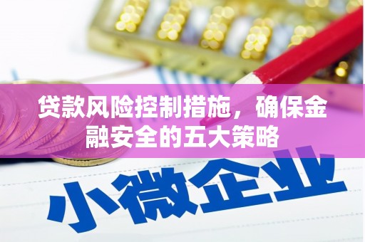 张家界贷款风险控制措施，确保金融安全的五大策略