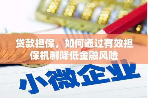 张家界贷款担保，如何通过有效担保机制降低金融风险