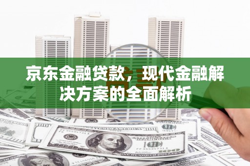 张家界京东金融贷款，现代金融解决方案的全面解析