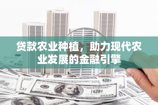 张家界贷款农业种植，助力现代农业发展的金融引擎