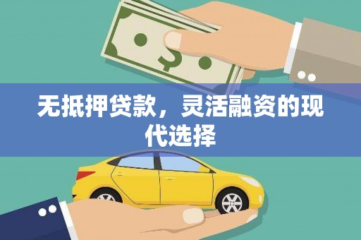 张家界无抵押贷款，灵活融资的现代选择
