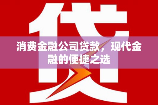 张家界消费金融公司贷款，现代金融的便捷之选