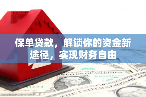 张家界保单贷款，解锁你的资金新途径，实现财务自由