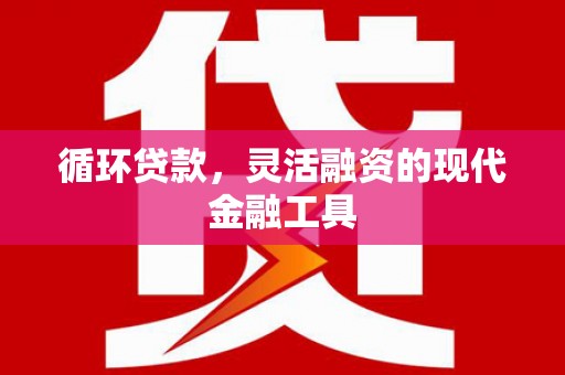 张家界循环贷款，灵活融资的现代金融工具