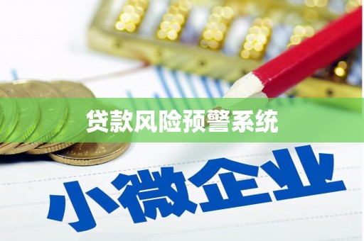 张家界贷款风险预警系统